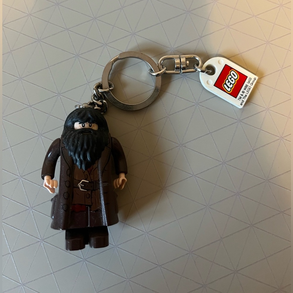 LEGO Hagrid Keychain